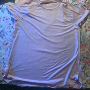 Tek Gear Light Purple Short Sleeve Top Size X Large